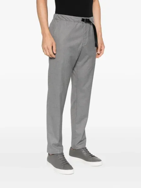 Pantaloni White Sand cu cordon alb