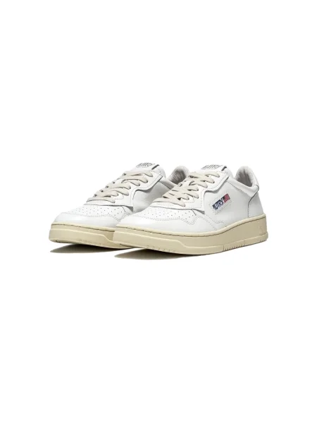 Sneakers Autry Medalist Low Man Leat/ Leat Wht/ Wht EUR 41 alb