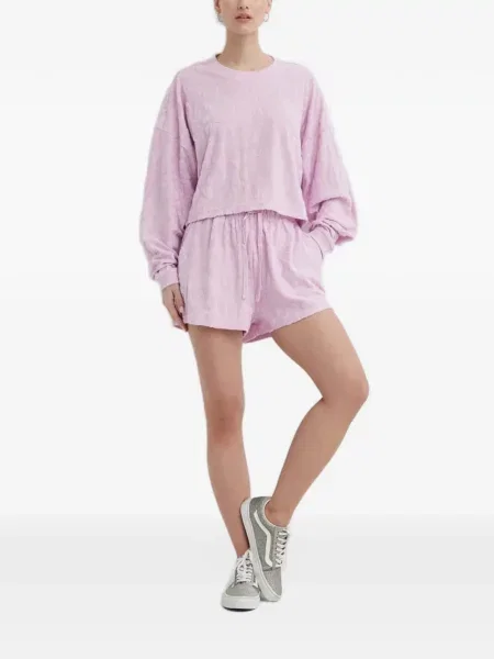 Pulover Billabong cu model floral roz