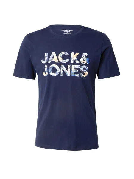 Jack&Jones Póló Bryan Relaxed Fit sötétkék