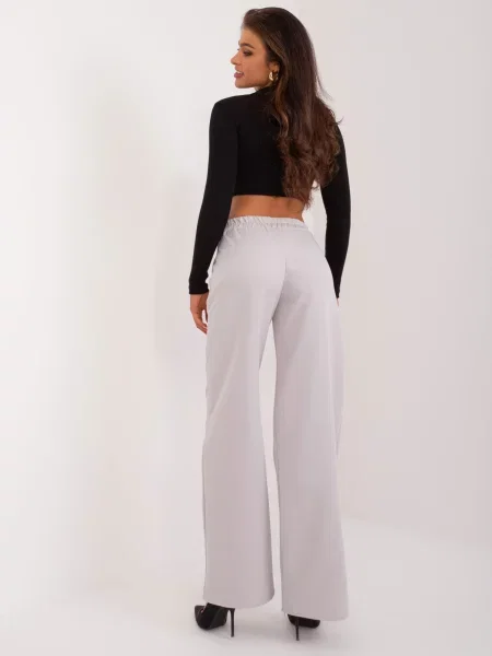 Pantaloni Fashionhunters gri