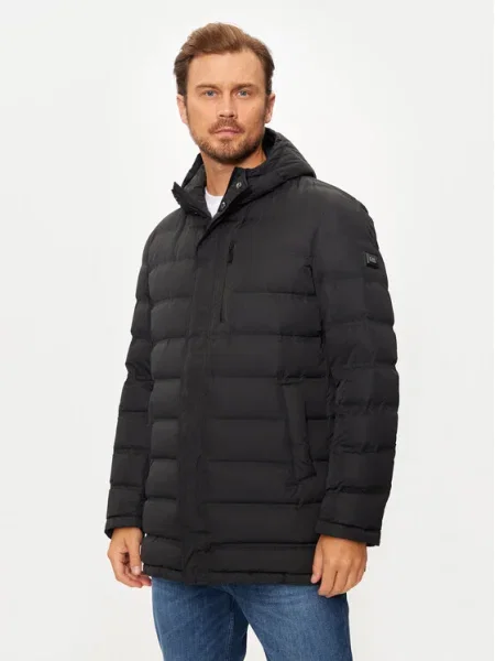 KARL LAGERFELD Geacă din puf negru