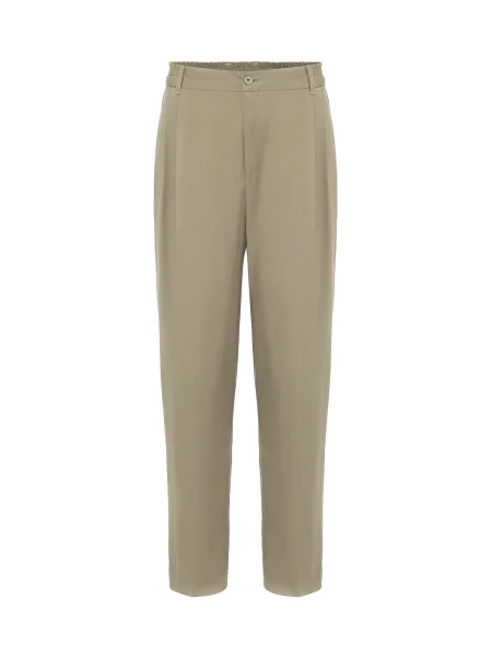Dandalo Kalhoty se sklady v pase khaki