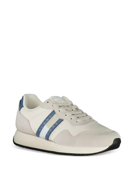 Fűzős csipkés sneaker Tommy Jeans autogrammal