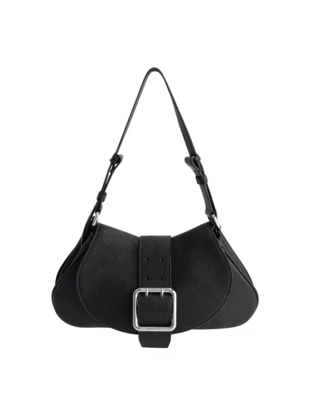 Torebka skórzana Fabienne Chapot skórzana czarna