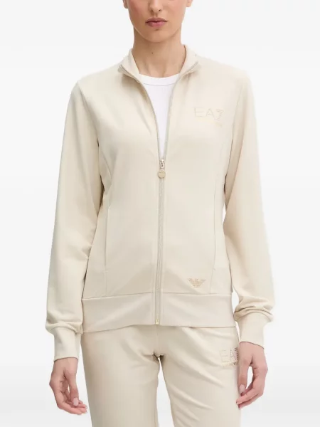 Hanorac cu fermoar Ea7 Emporio Armani cu autograf
