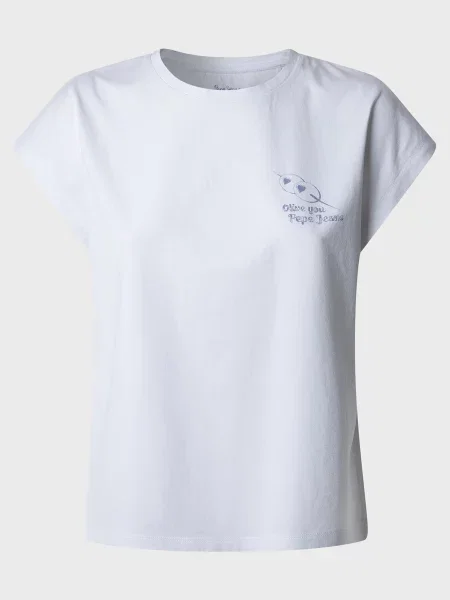 Футболка Pepe Jeans біла