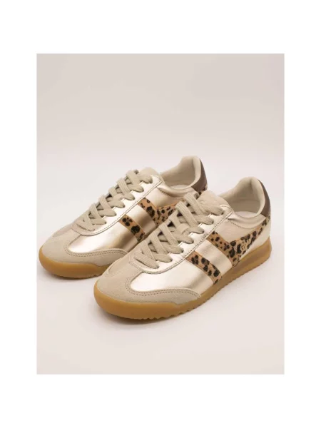 Pantofi Gola auriu
