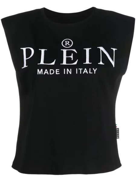 Top Philipp Plein cu imagine negru