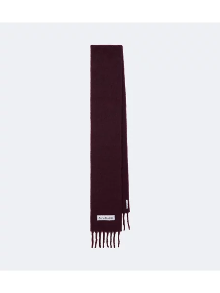 Fular Acne Studios cu franjuri de lână