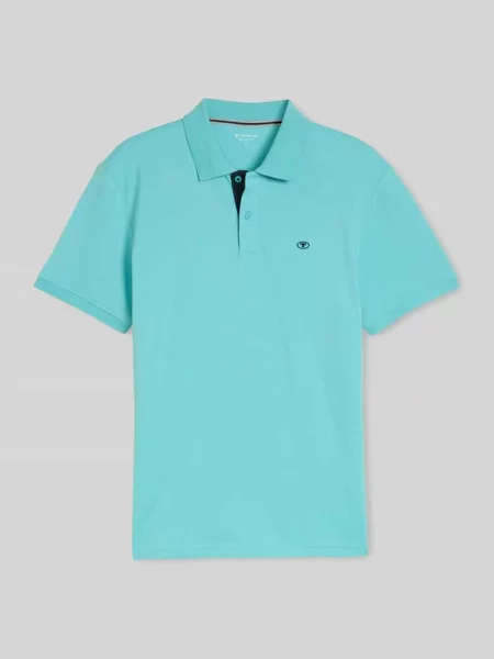 Koszulka polo o kroju regular fit z czystej bawełny z wyhaftowanym logo Tom Tailor