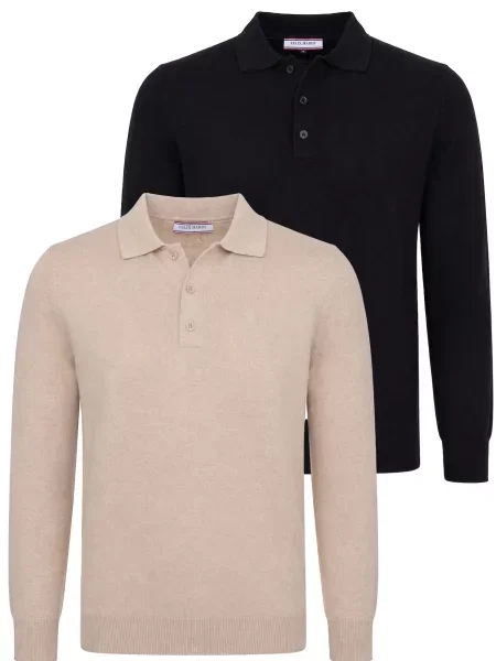 Felix Hardy Pulover bej negru
