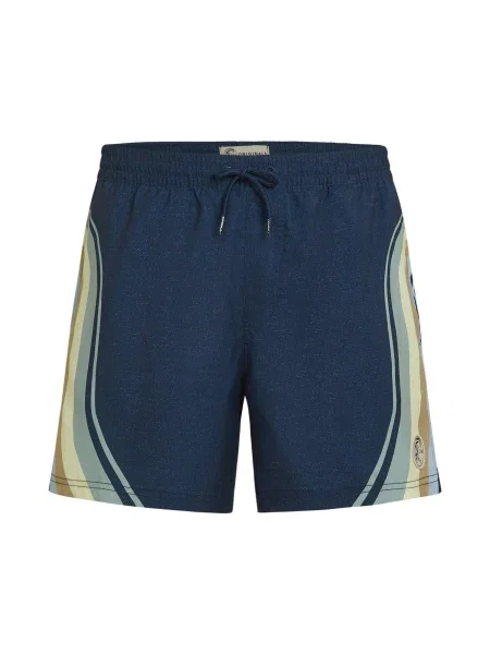 O'NEILL Športne kopalne hlače O'riginals temno / pastelno rumena / meta modra