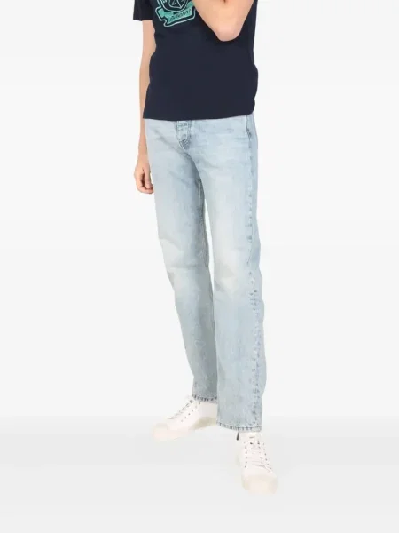 Tricou Ballantyne cu imagine albastru