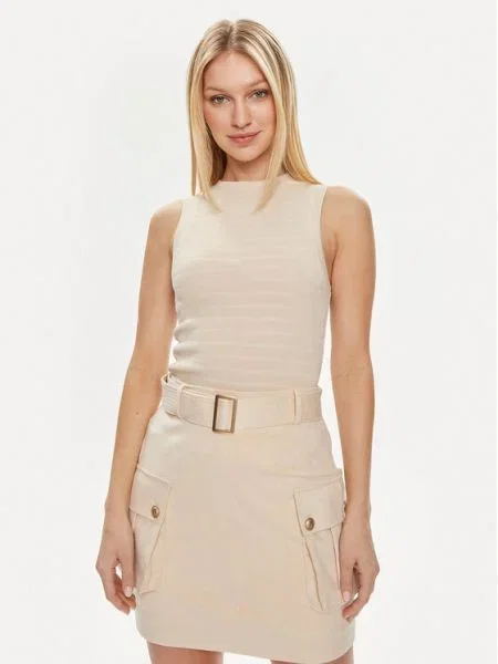 Дънки Guess бежово