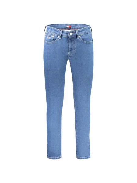 Zwężane dżinsy Tommy Jeans zwężany niebieski