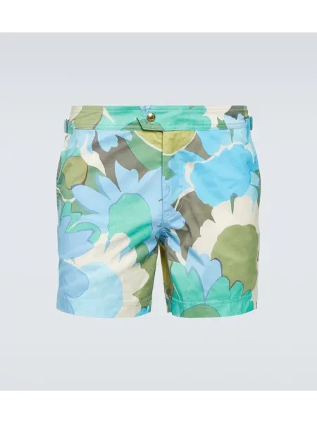 Květinový spodní díl plavek Tom Ford