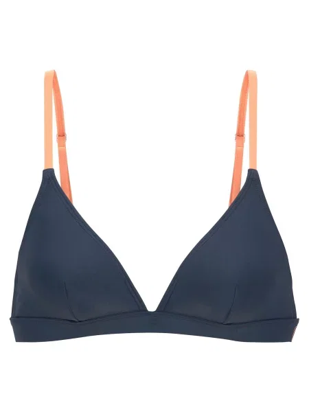 LASCANA ACTIVE Sutien costum de baie închis / portocaliu caisă albastru