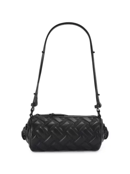 Кожаный ватиран боди Kurt Geiger London черно