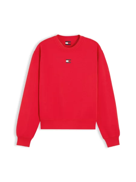 Palton Tommy Jeans roșu