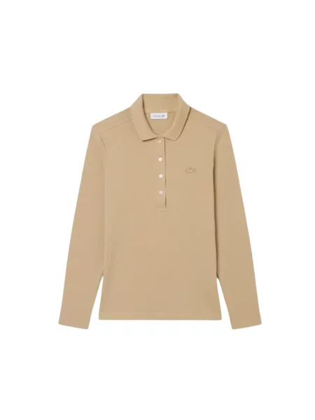 Koszulka polo Lacoste beżowa