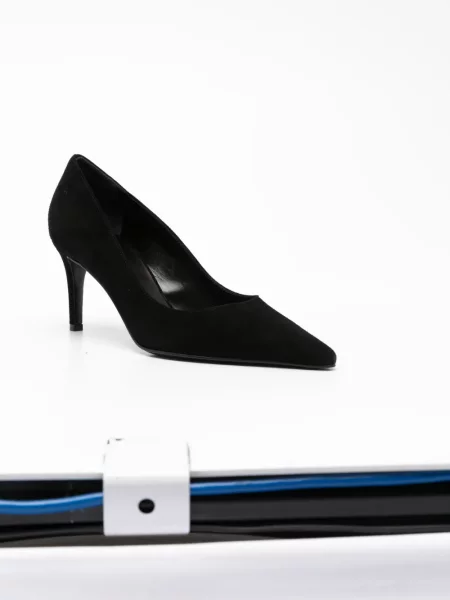 Pantofi cu toc Baldinini din piele de căprioară negru