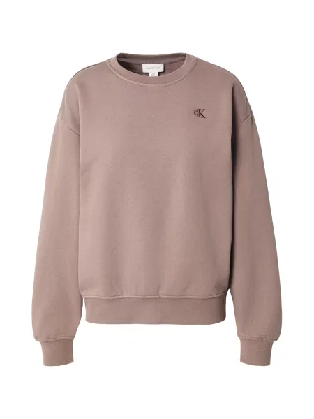 Geacă de blugi Calvin Klein Jeans maro