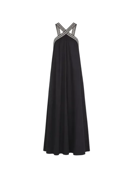 Rochie maxi Gaudi fără mâneci negru