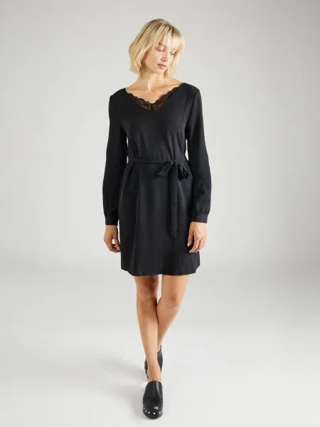 ABOUT YOU Rochie Perle negru