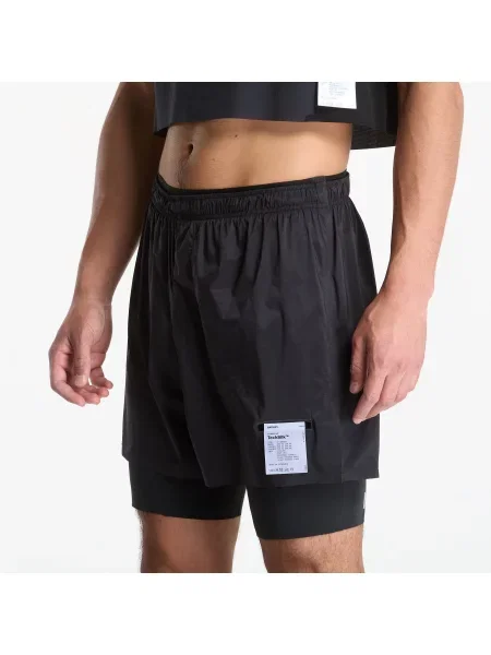 Pantaloni scurți Satisfy TechSilk 8 Shorts Black L negru