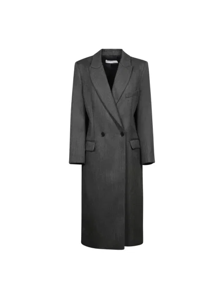 Płaszcz Iro wełniany szary