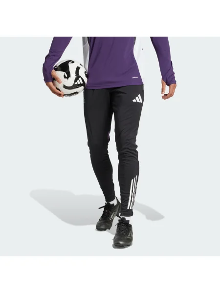 ADIDAS PERFORMANCE Sportske hlače Manchester United Tiro 25 Competition ljubičasta / crna bijela