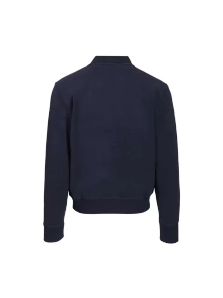 Kurtka Polo Ralph Lauren polarowa z logo niebieska