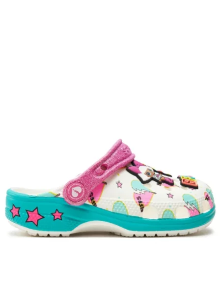 Детские сабо Crocs белые