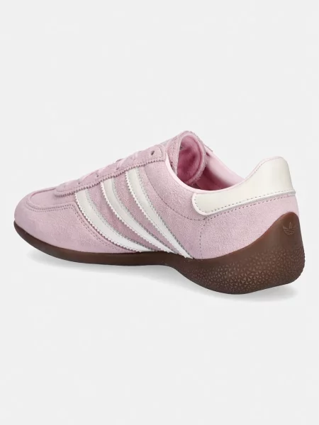 Semišové tenisky adidas Originals Handball Spezial Lo Pro růžové