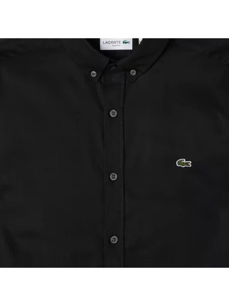 Lacoste Koszula Button-Down Slim Fit czarna