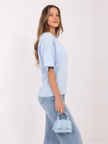 Tricou Rue Paris albastru