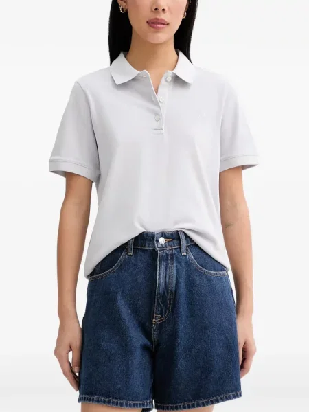 Tricou polo Marc O'polo cu broderie albastru