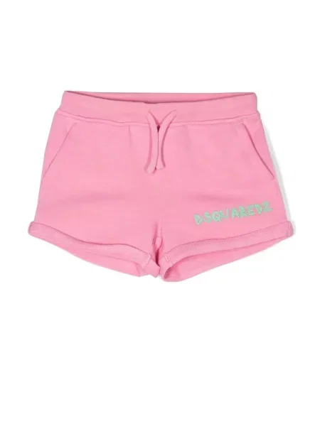 Szorty dziecięce Dsquared2 różowe