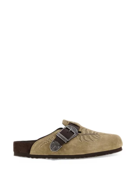 Mules Birkenstock s výšivkou