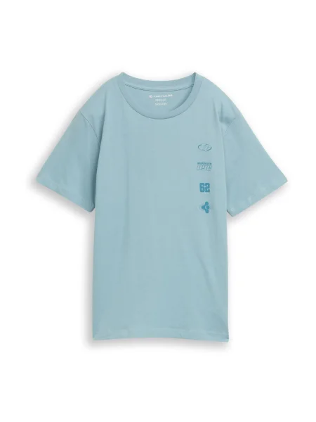 TOM TAILOR Tricou / deschis albastru