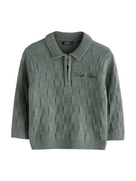 Next Pulover deschis verde