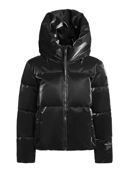 Khujo Žieminė striukė Audrey Shiny' juoda