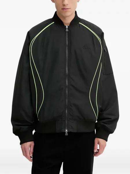 Spodnie cargo Adidas z kapturem z autografem do biegania białe