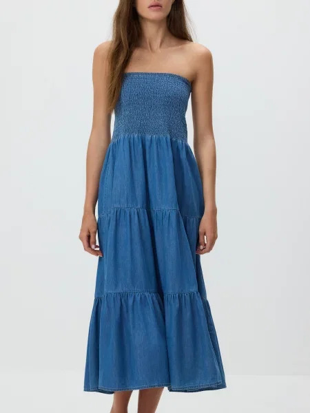 Reserved Міді-сукня з синій