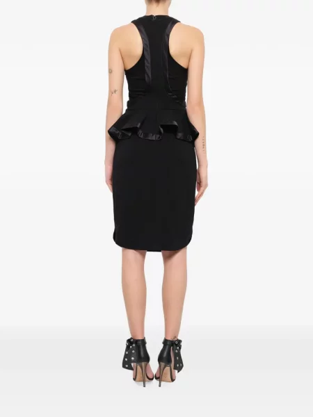 Rochie midi Givenchy din satin negru