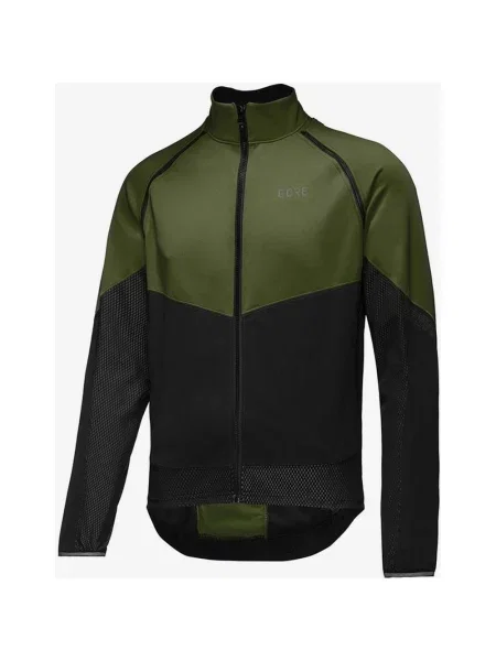 Kurtka GOREWEAR Phantom GORE-TEX INFINIUM odpinane rękawy ciemnooliwkowy S czarny