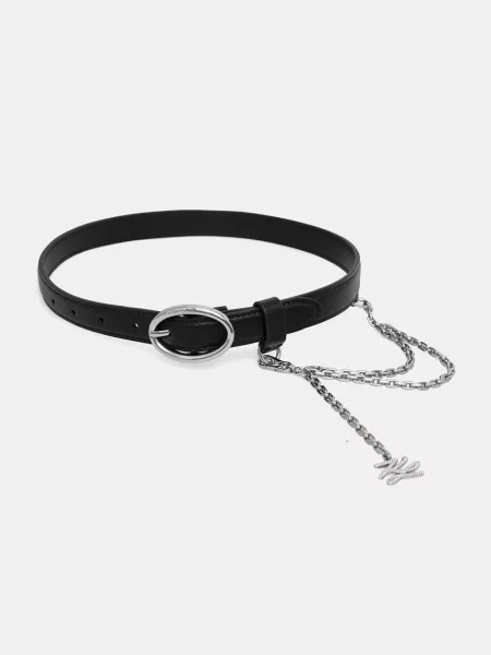 Karl Lagerfeld curea pentru femei K/AUTOGRAPH negru
