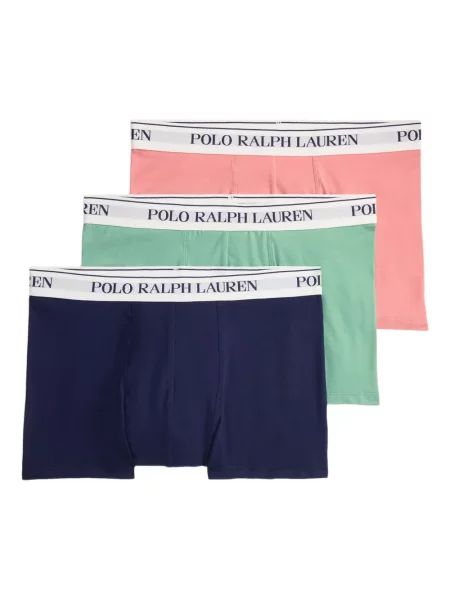 Chiloți Polo Ralph Lauren din țesătură twill cu autograf cu glugă albastru