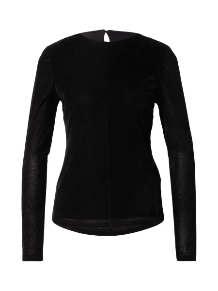 Ted Baker Tričko S Dlouhým Rukávem Sancie Ze Sametu černá